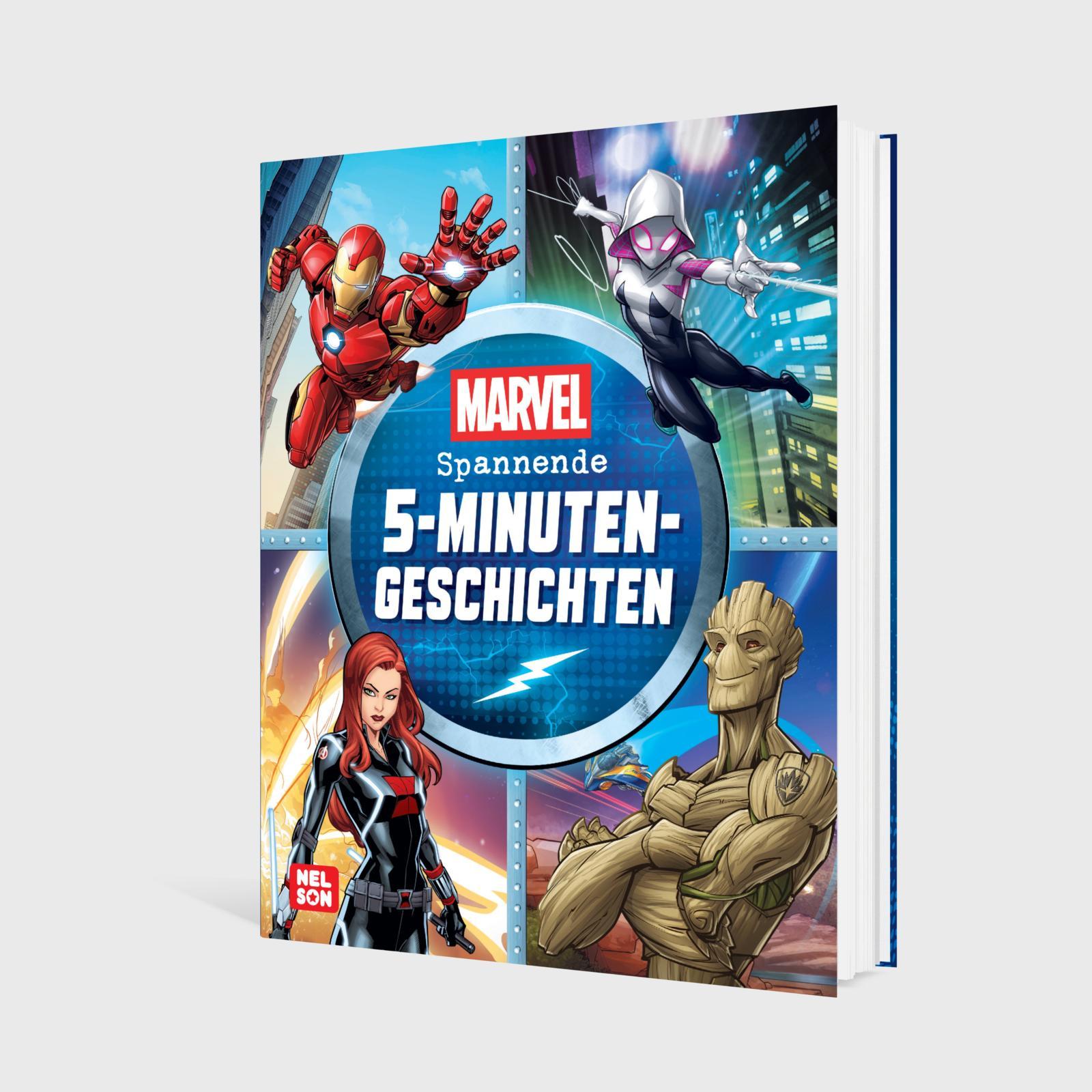 Beispielinhalt (Bild) MARVEL: Spannende 5-Minuten-Geschichten