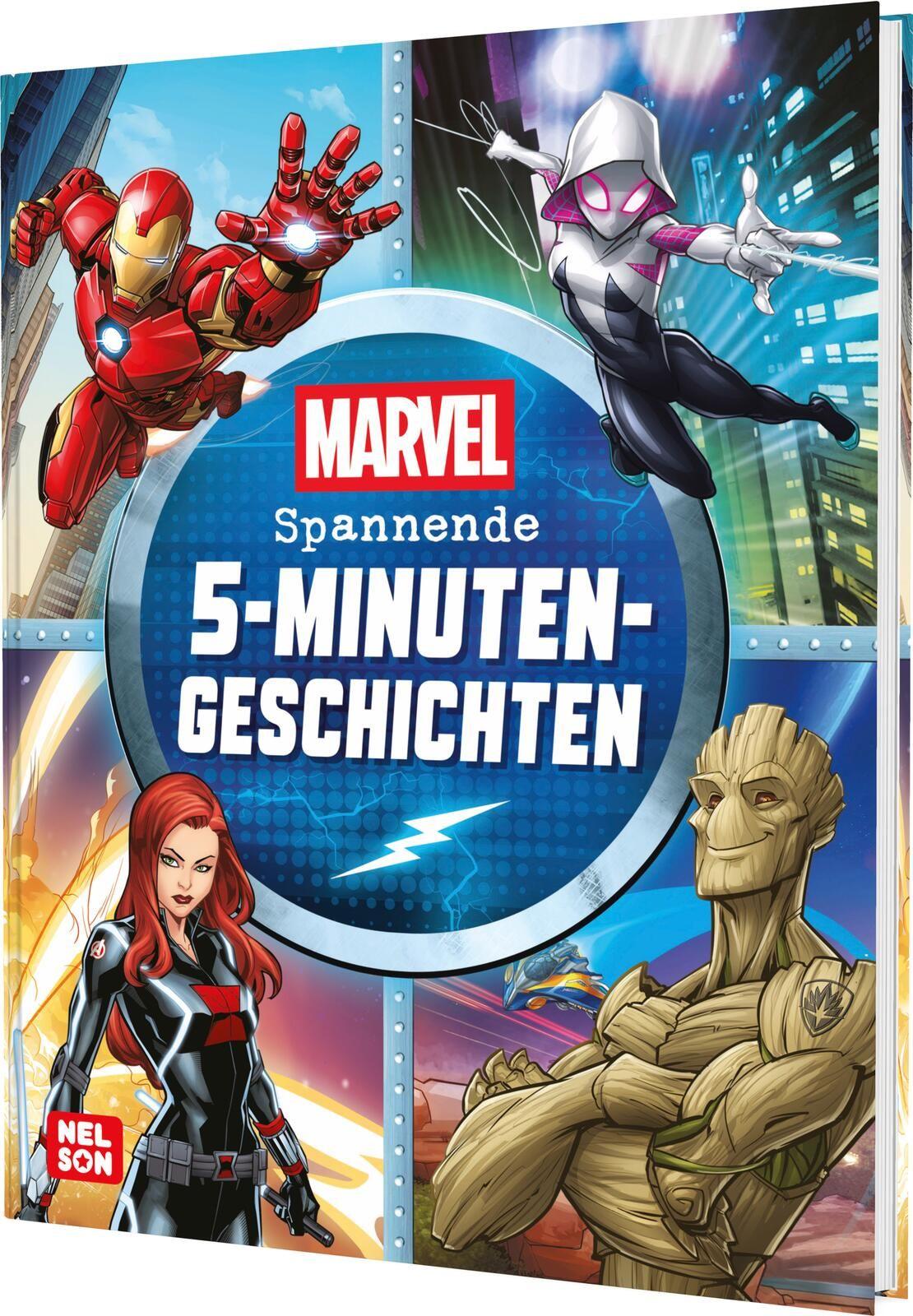 Vorderes Coverbild MARVEL: Spannende 5-Minuten-Geschichten