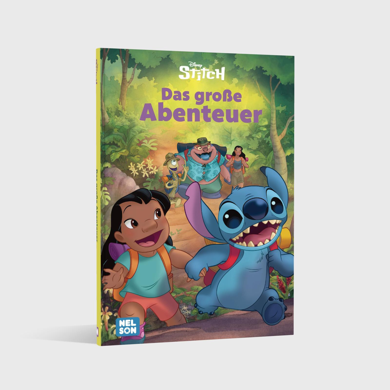 Beispielinhalt (Bild) Disney Vorlesebuch: Stitch: Das große Abenteuer