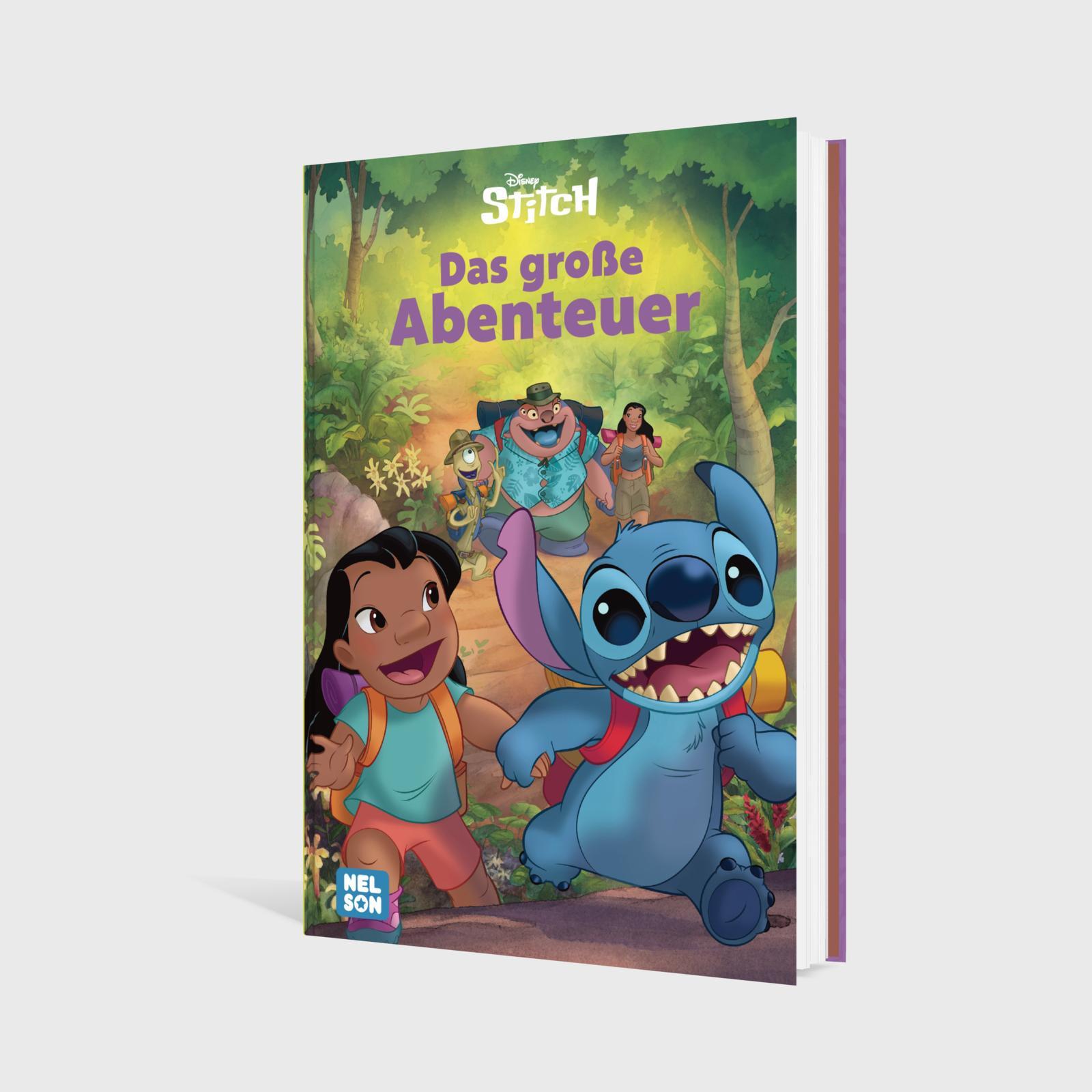 Beispielinhalt (Bild) Disney Vorlesebuch: Stitch: Das große Abenteuer