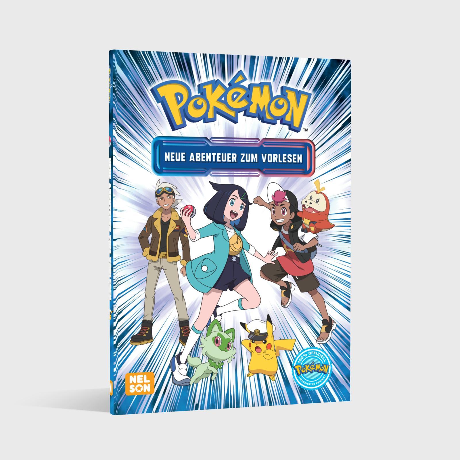 Beispielinhalt (Bild) Pokémon Vorlesebuch: Neue Abenteuer zum Vorlesen