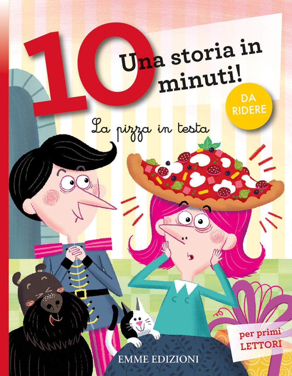 Vorderes Coverbild La pizza in testa. Corsivo