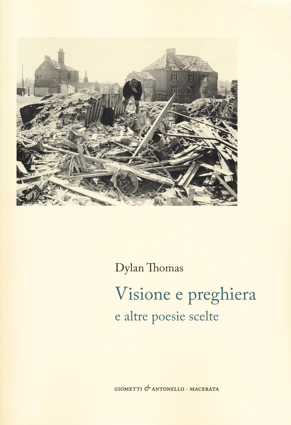 Vorderes Coverbild Visione e preghiera e altre poesie scelte. Testo originale a fronte