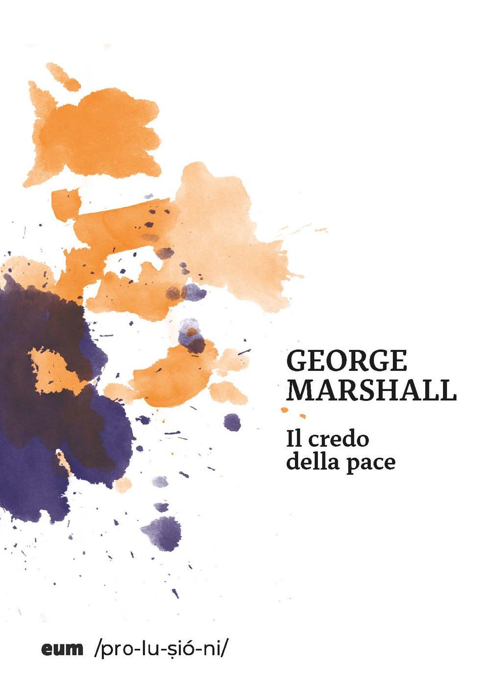 Vorderes Coverbild Il credo della pace