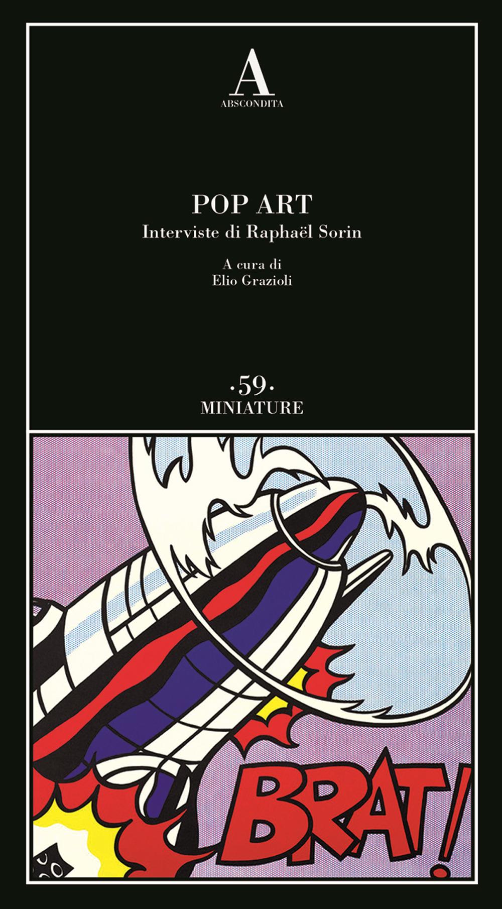Vorderes Coverbild Pop art. Interviste di Raphaël Sorin