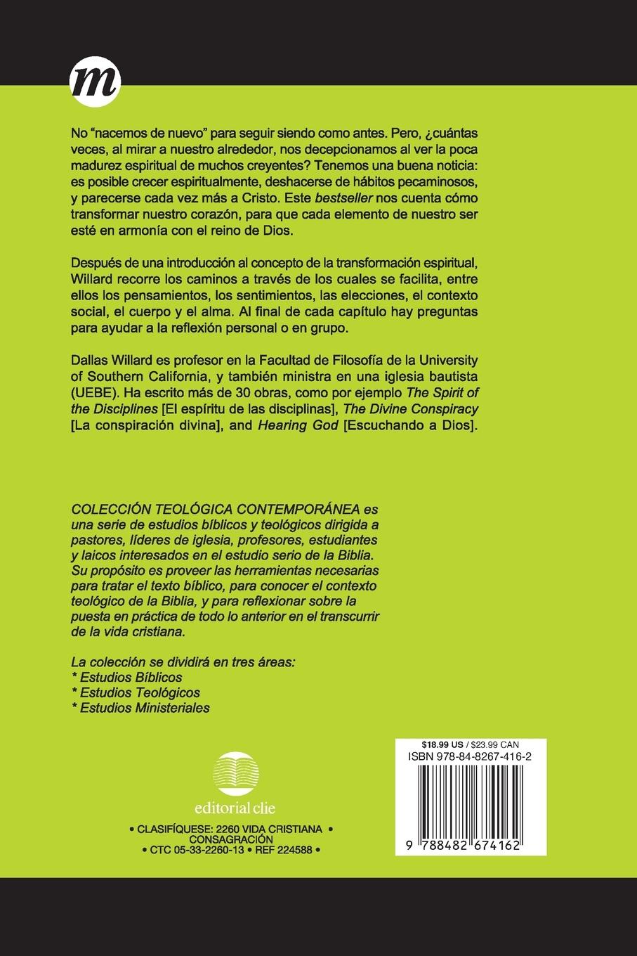 Rückseitencover Renueva Tu Corazon