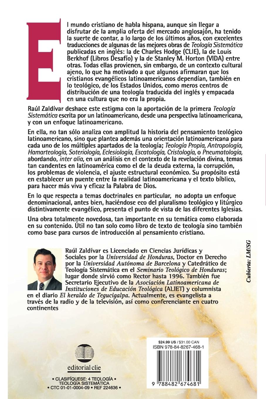 Rückseitencover Teologia Sistematica