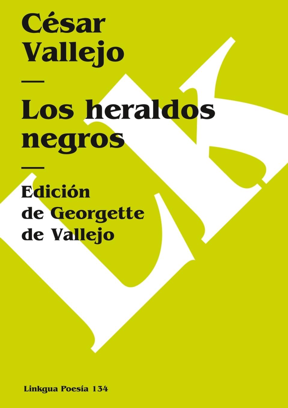 Vorderes Coverbild Los heraldos negros
