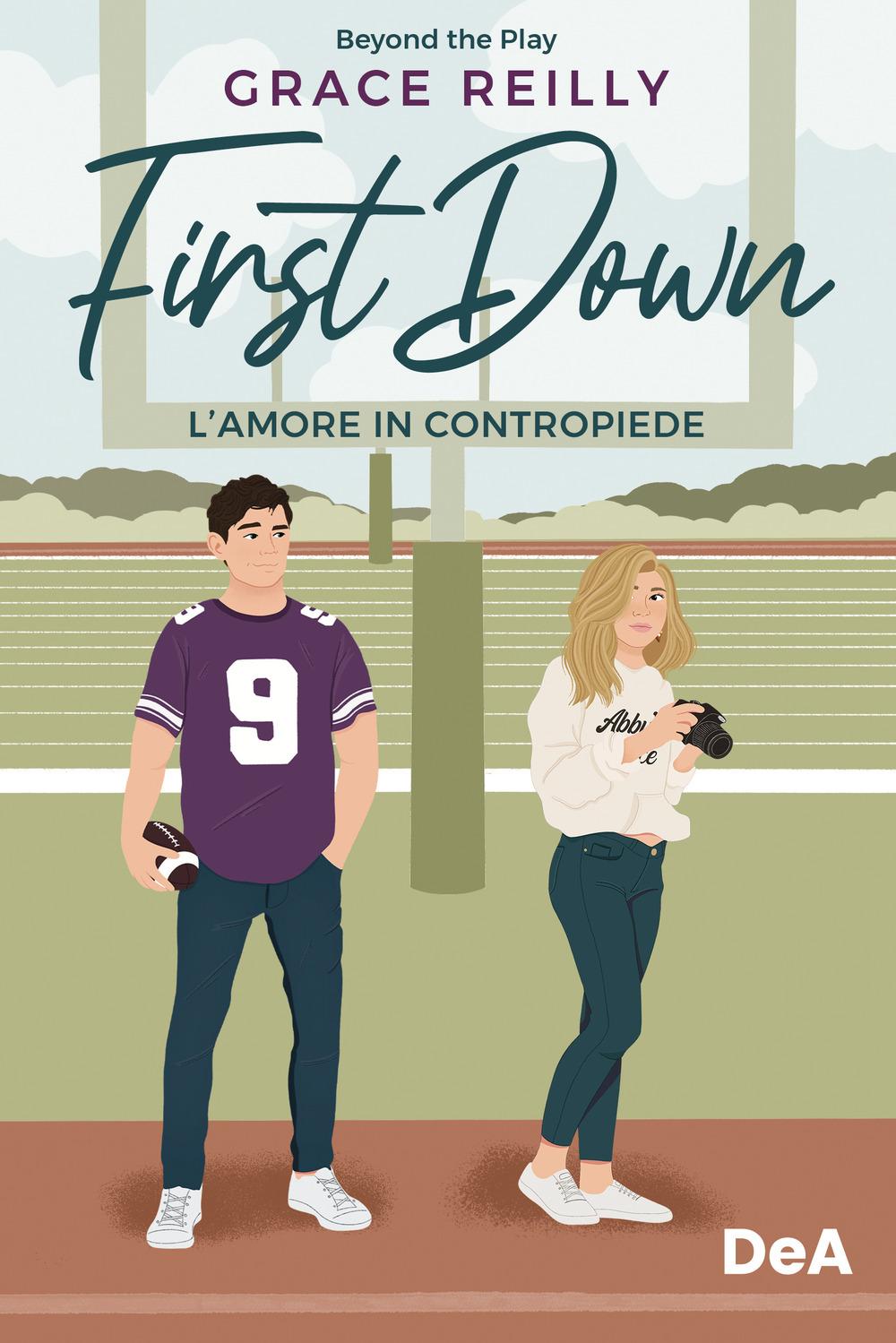 Vorderes Coverbild L' amore in contropiede. First down