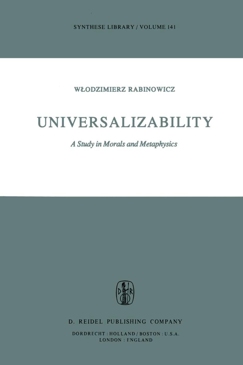 Vorderes Coverbild Universalizability