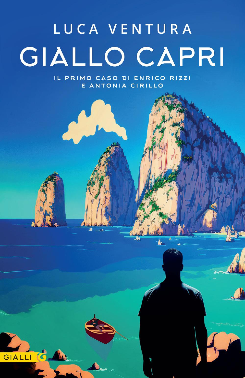 Vorderes Coverbild Giallo Capri. Il primo caso di Enrico Rizzi e Antonia Cirillo