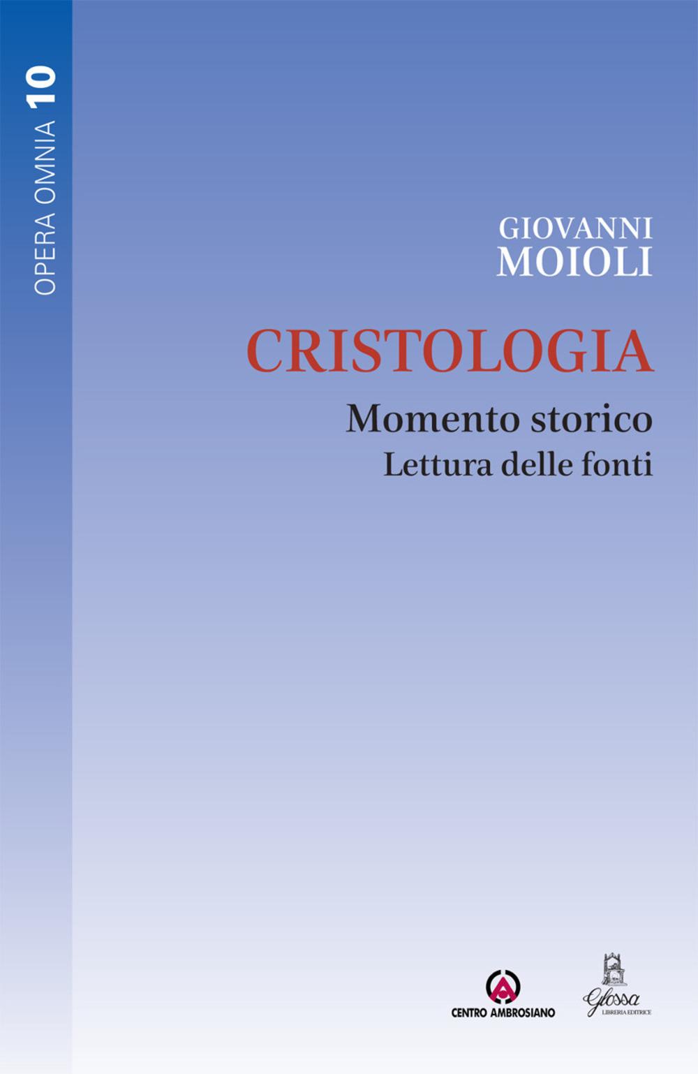 Vorderes Coverbild Cristologia. Momento storico. Lettura delle fonti