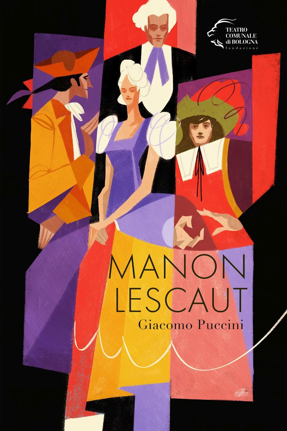 Vorderes Coverbild Manon Lescaut. Giacomo Puccini