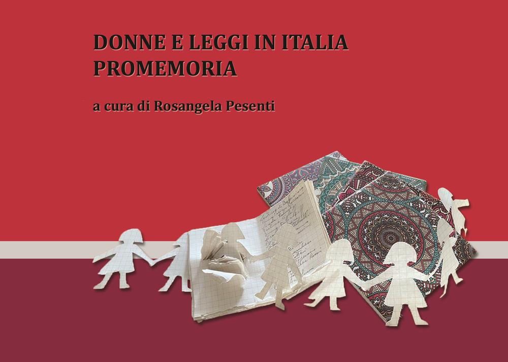 Vorderes Coverbild Donne e leggi in Italia. Un promemoria