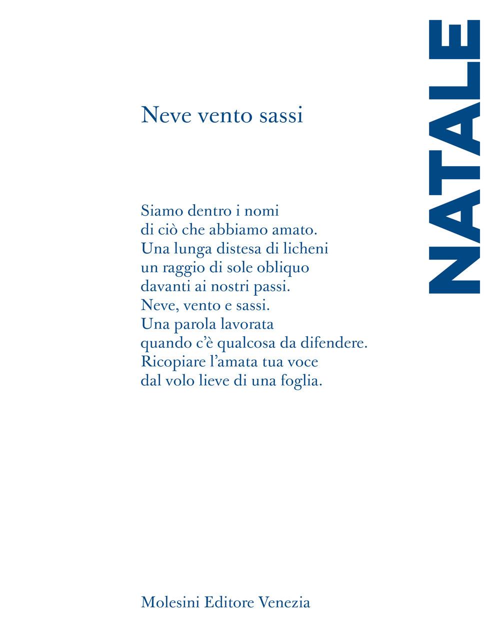 Vorderes Coverbild Neve vento sassi