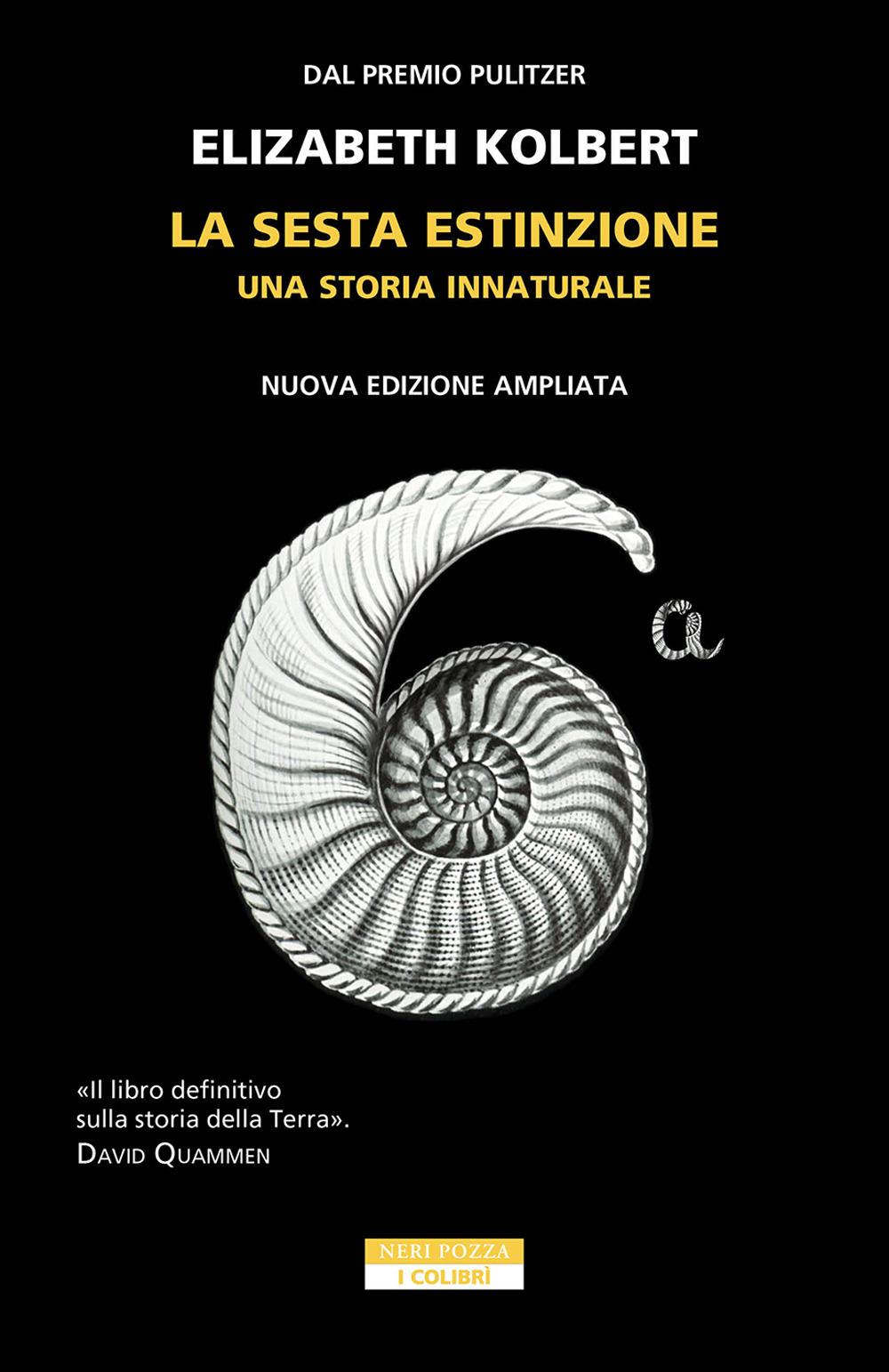 Vorderes Coverbild La sesta estinzione. Una storia innaturale