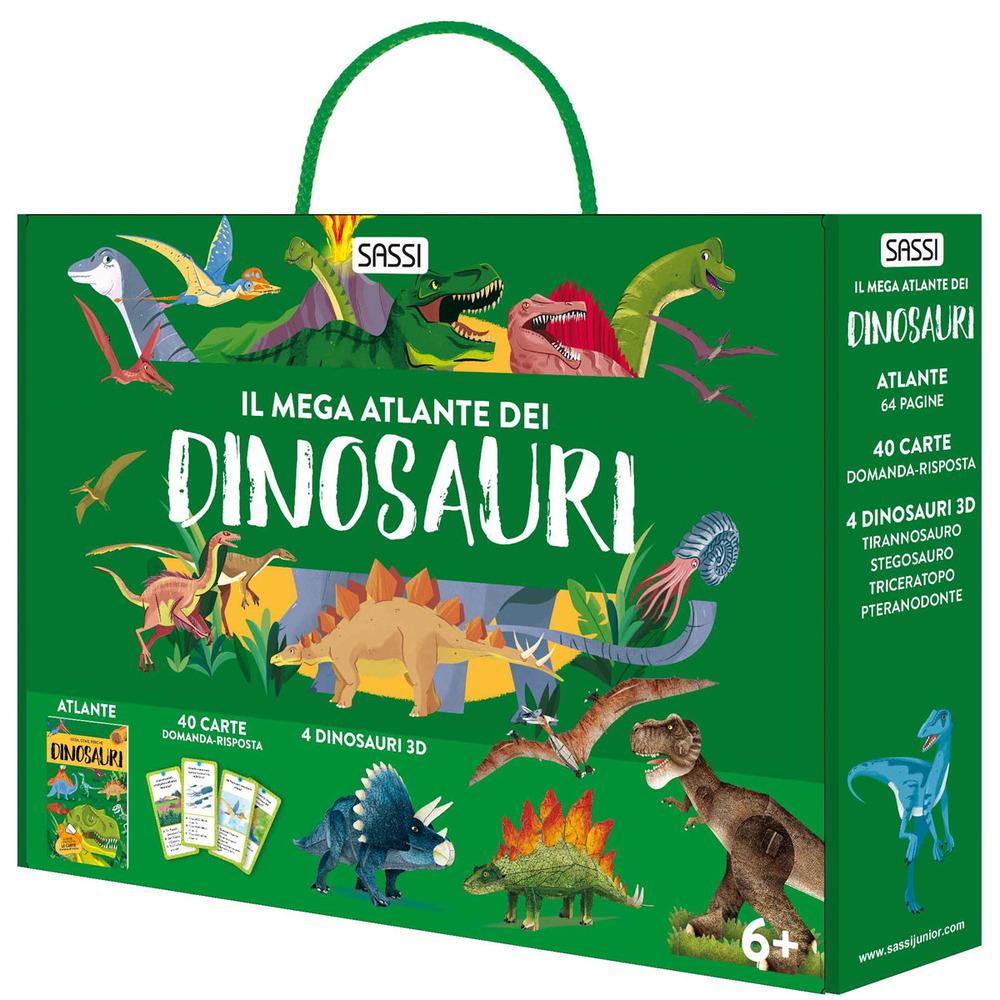 Vorderes Coverbild Il mega atlante dei dinosauri