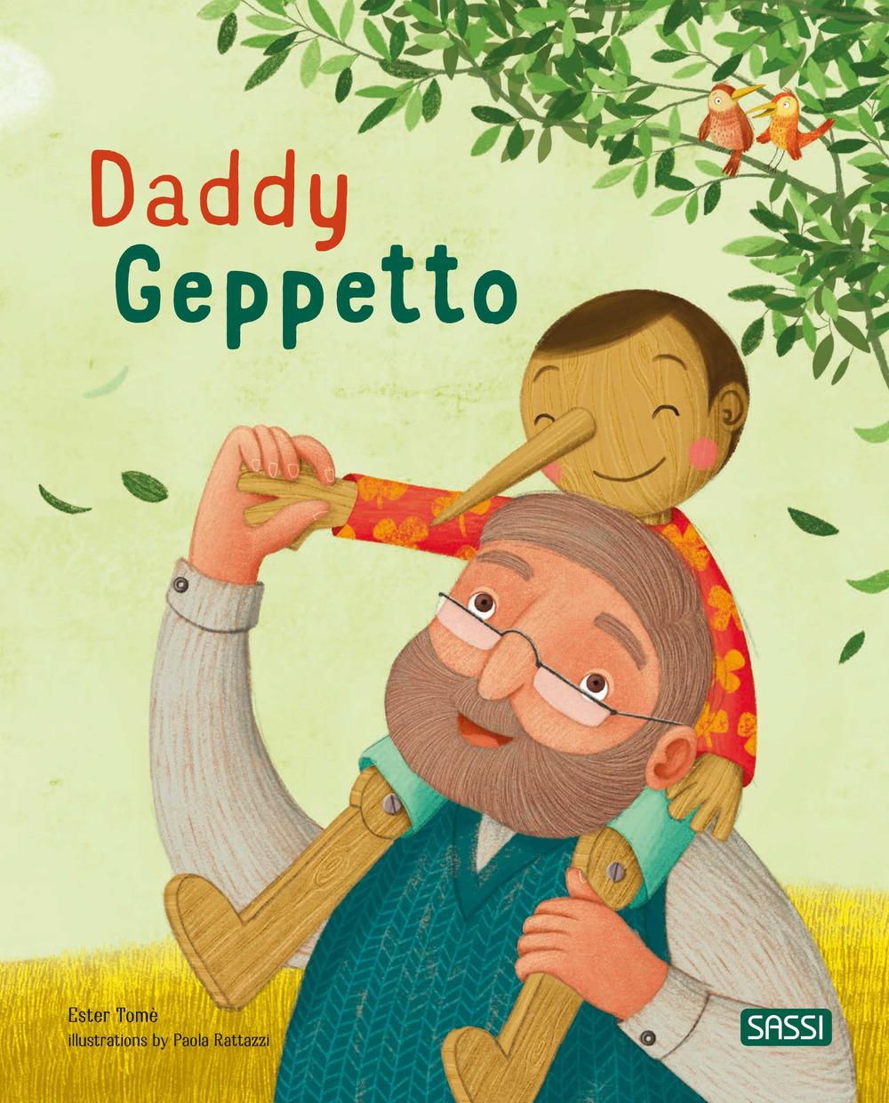 Vorderes Coverbild Daddy Geppetto. Picture books