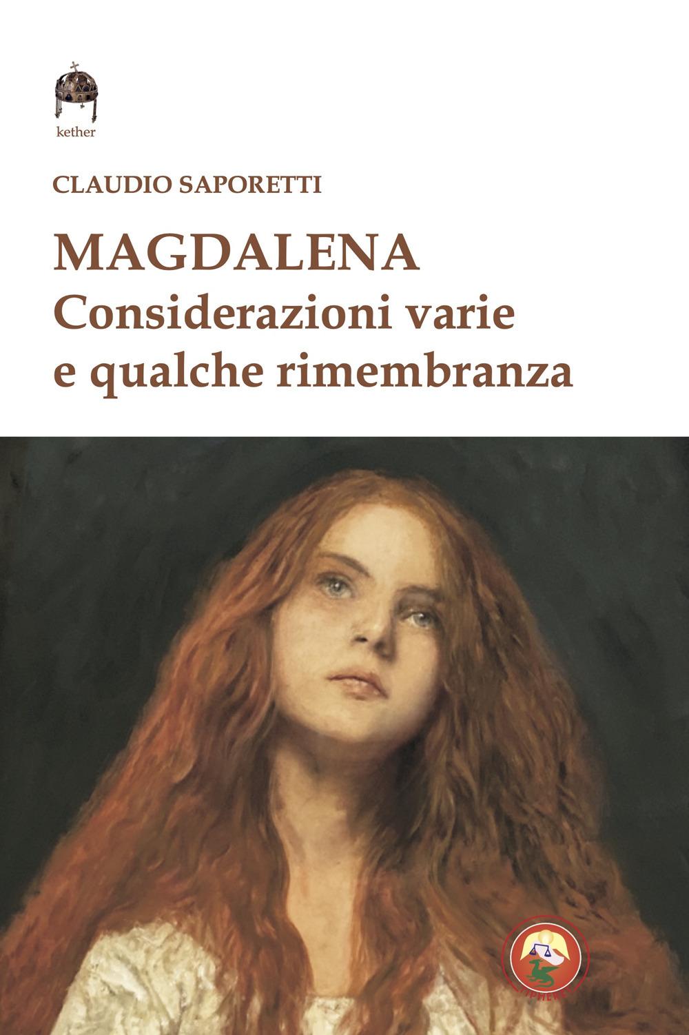 Vorderes Coverbild Magdalena. Considerazioni varie e qualche rimembranza