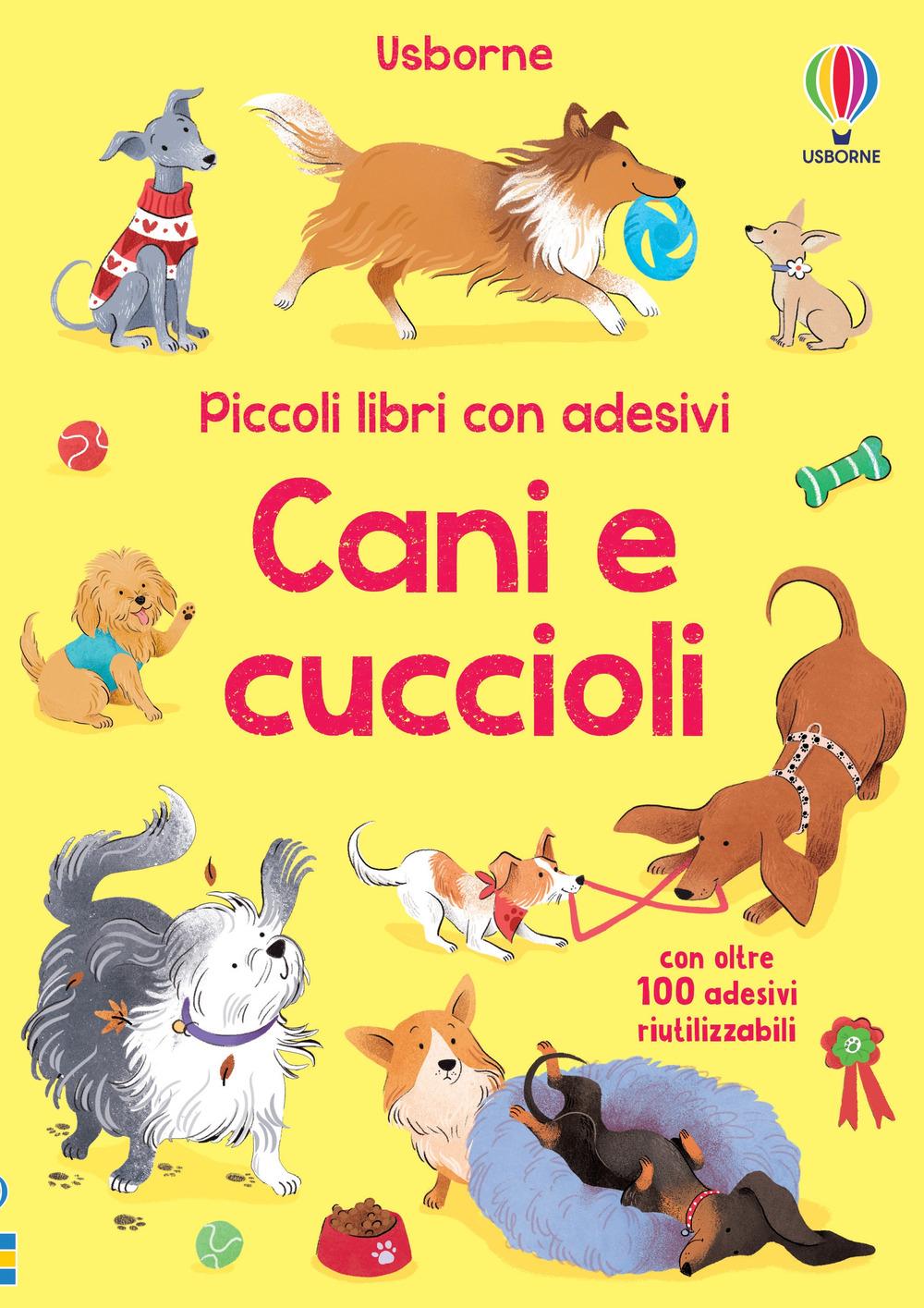Vorderes Coverbild Cani e cuccioli. Con adesivi