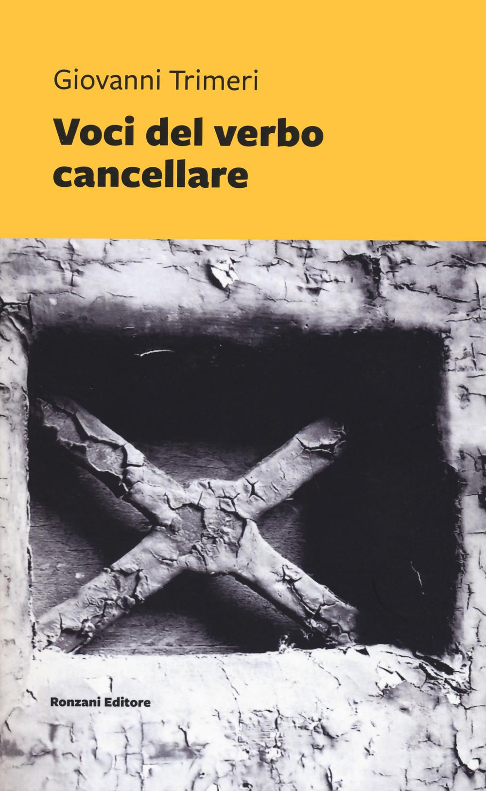Vorderes Coverbild Voci del verbo cancellare