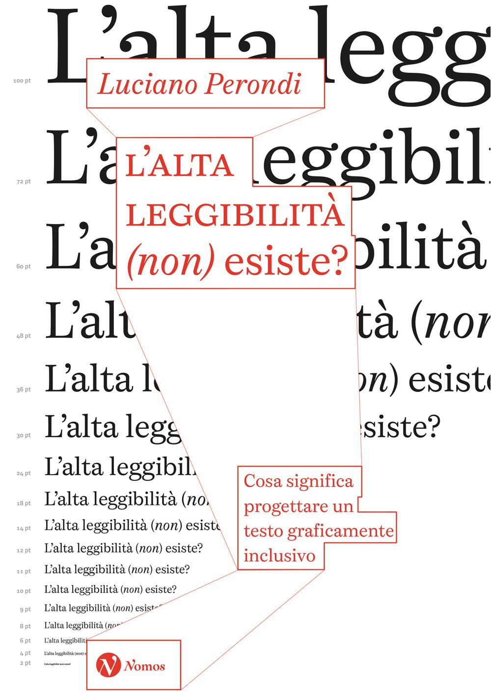 Vorderes Coverbild L' alta leggibilità (non) esiste? Cosa significa progettare un testo graficamente inclusivo