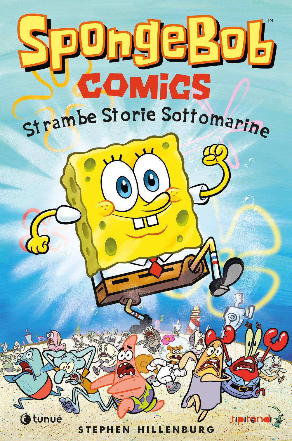 Vorderes Coverbild Strambe storie sottomarine. SpongeBob