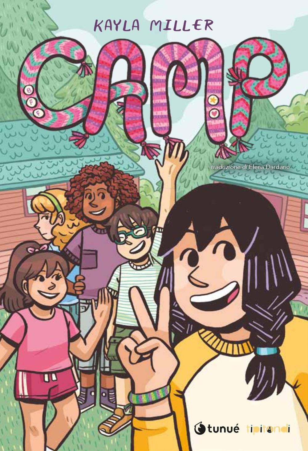 Vorderes Coverbild Camp. Un'estate magica di amicizia e avventure