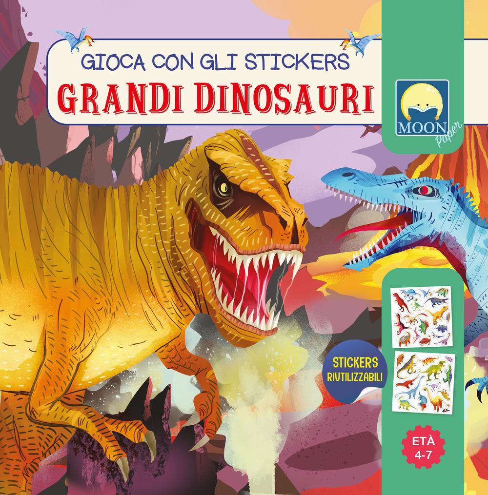 Vorderes Coverbild Grandi dinosauri. Stickers