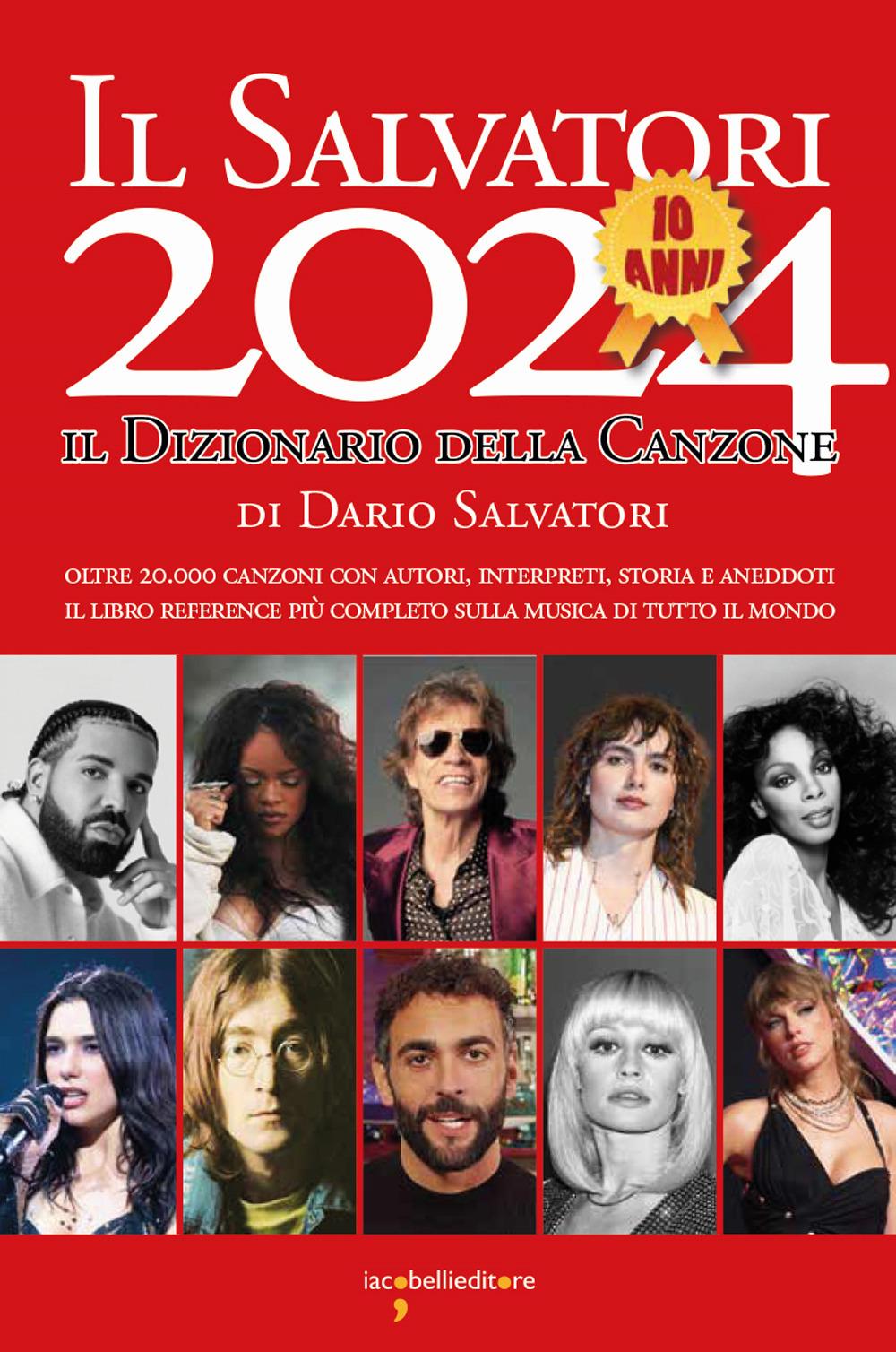 Vorderes Coverbild Il Salvatori 2024. Il dizionario della canzone
