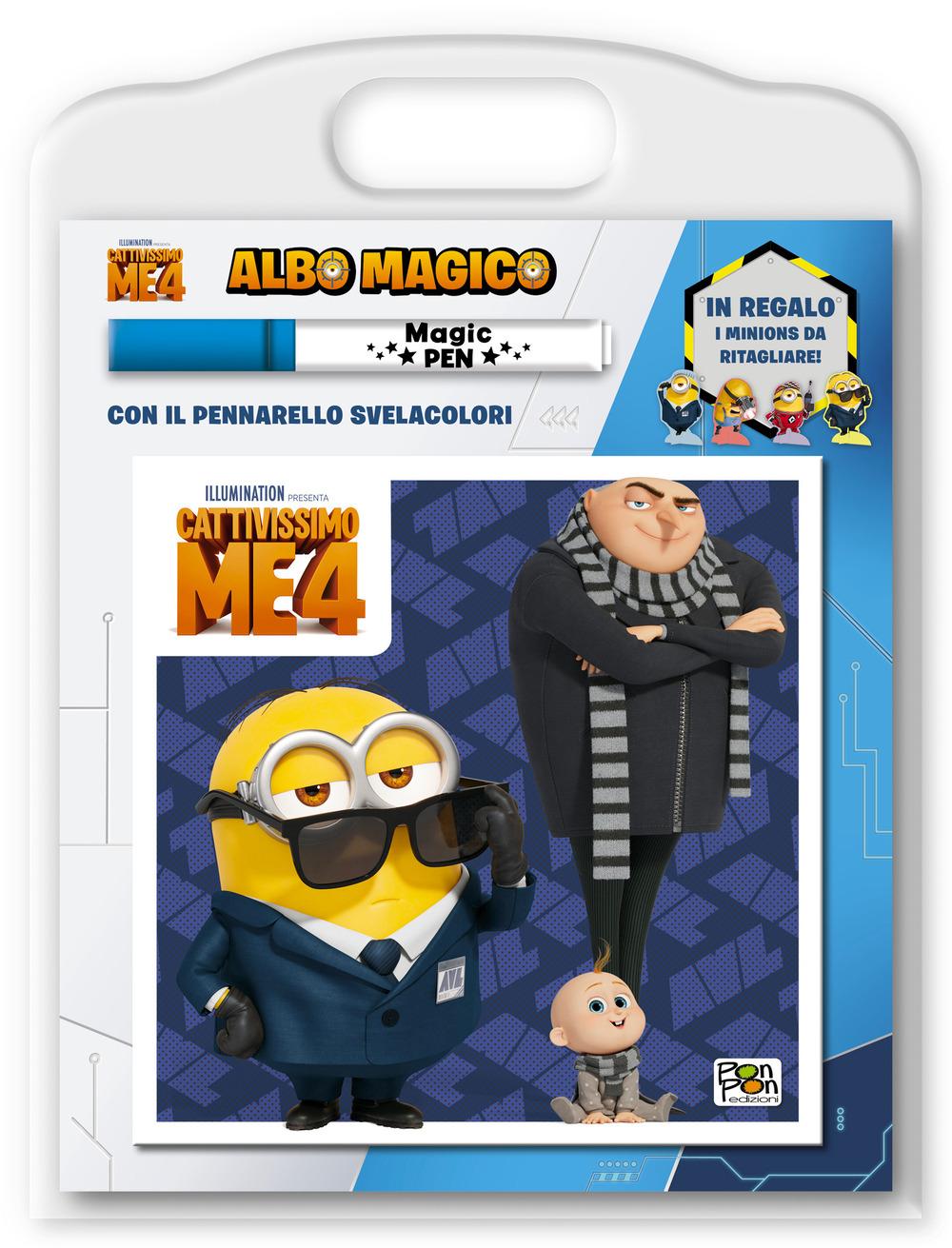 Vorderes Coverbild Cattivissimo me 4. Albo magico