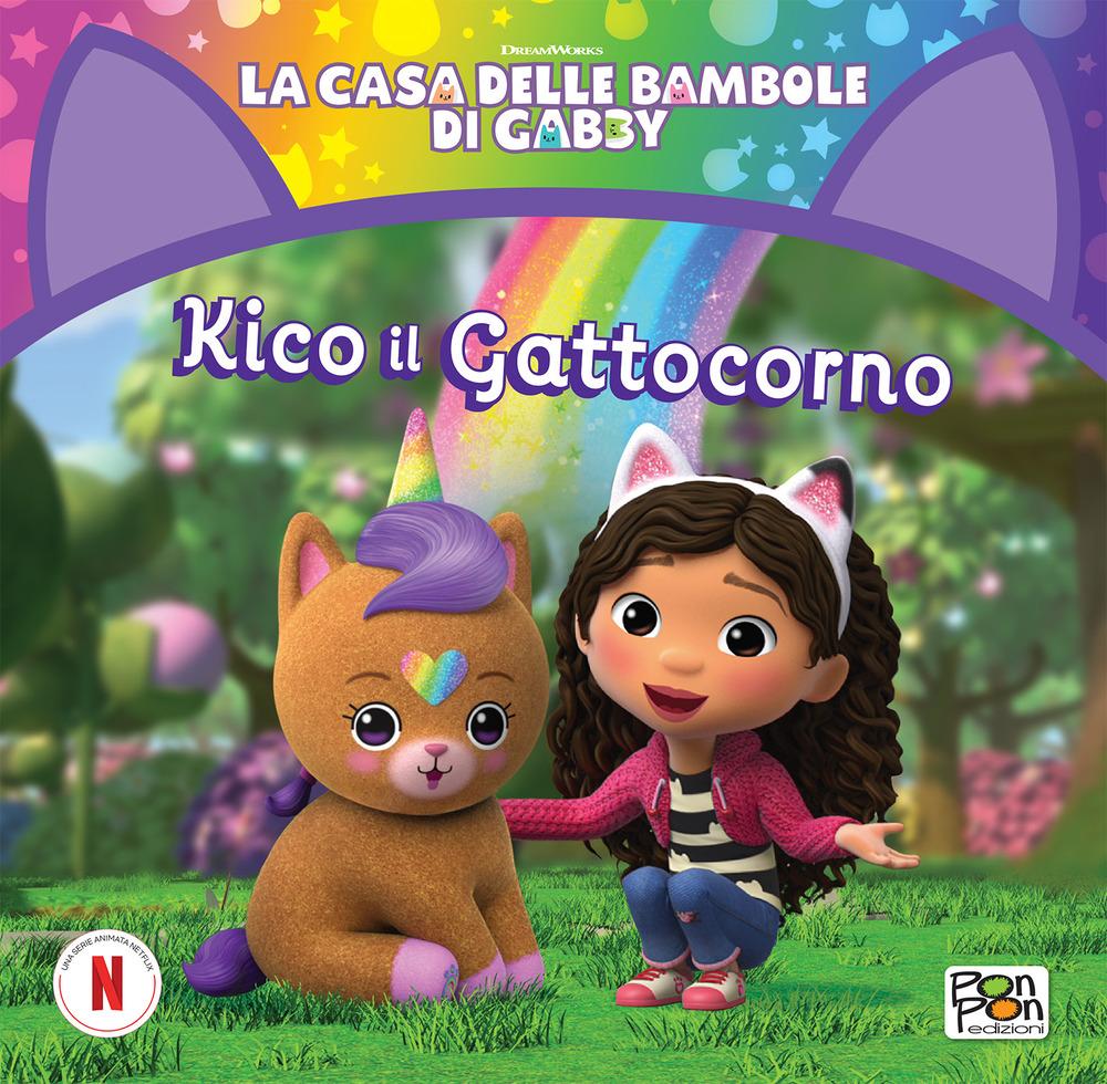 Vorderes Coverbild Kiko il gattocorno. La casa delle bambole di Gabby