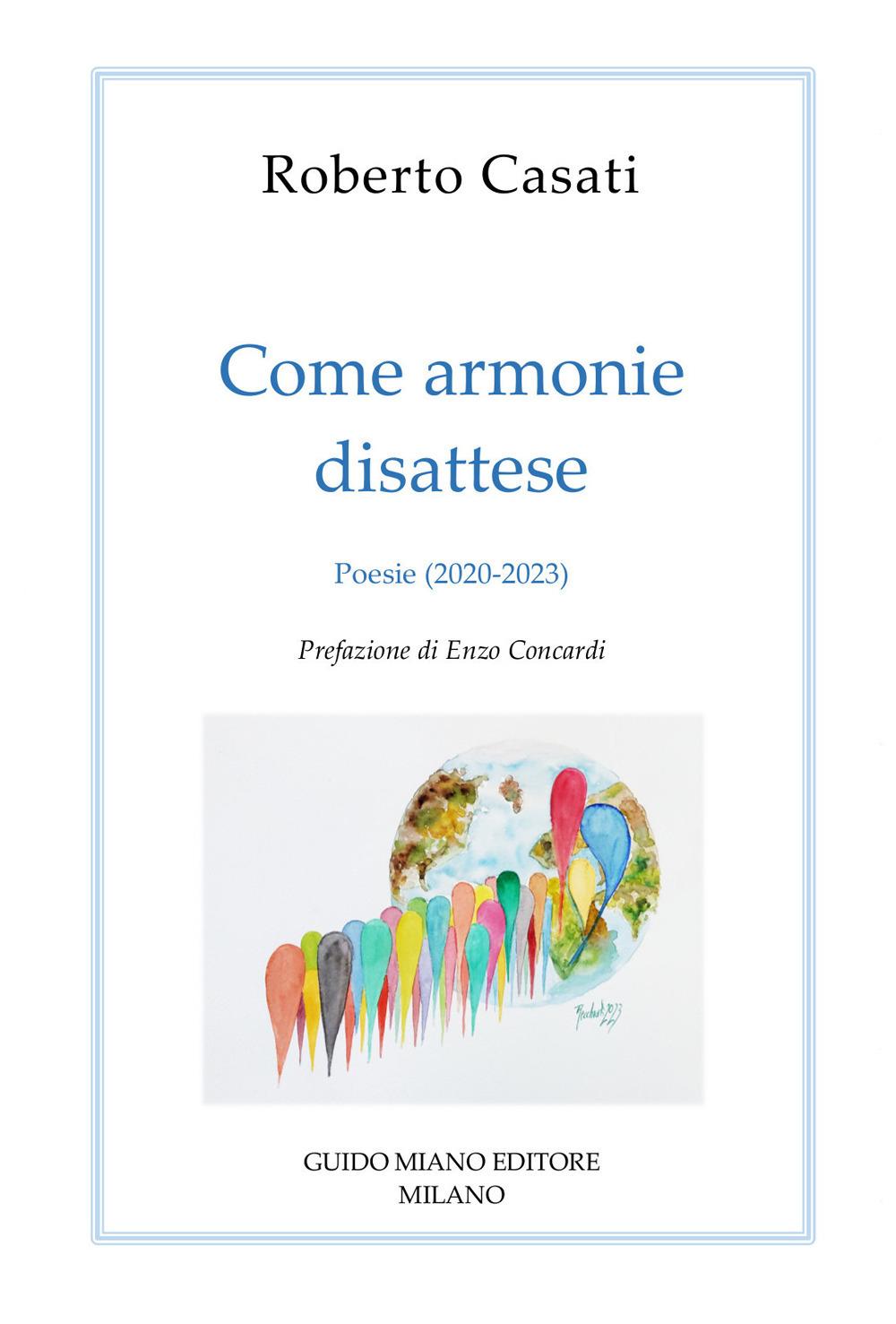 Vorderes Coverbild Come armonie disattese. Poesie (2020-2023)