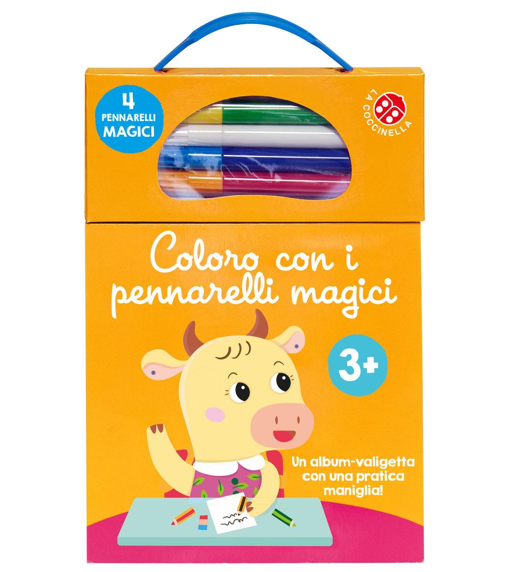 Vorderes Coverbild Coloro con i pennarelli magici 3+