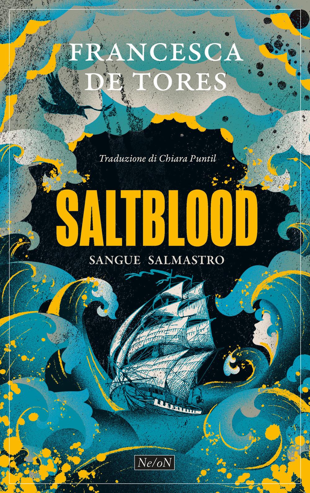 Vorderes Coverbild Saltblood. Sangue salmastro