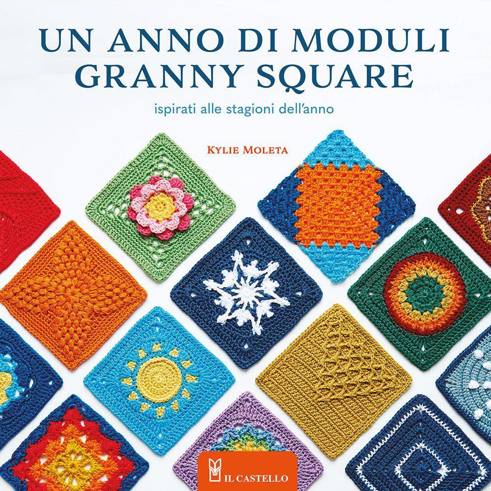 Vorderes Coverbild Un anno di moduli granny square. 52 moduli, uno per ogni settimana dell'anno