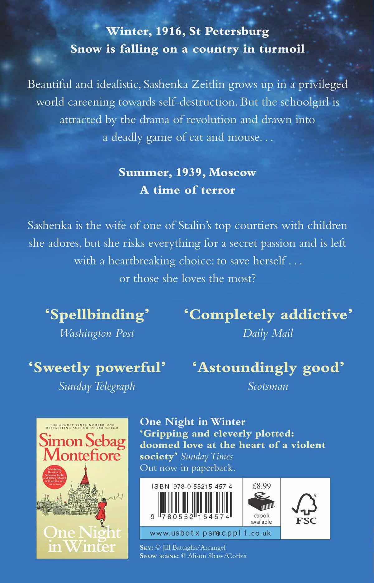 Rückseitencover Sashenka