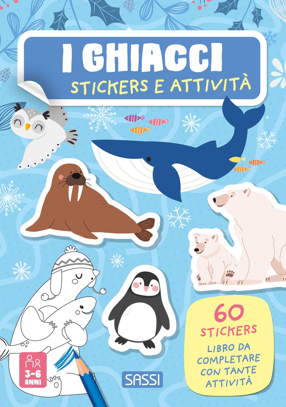 Vorderes Coverbild I ghiacci. Stickers e attività