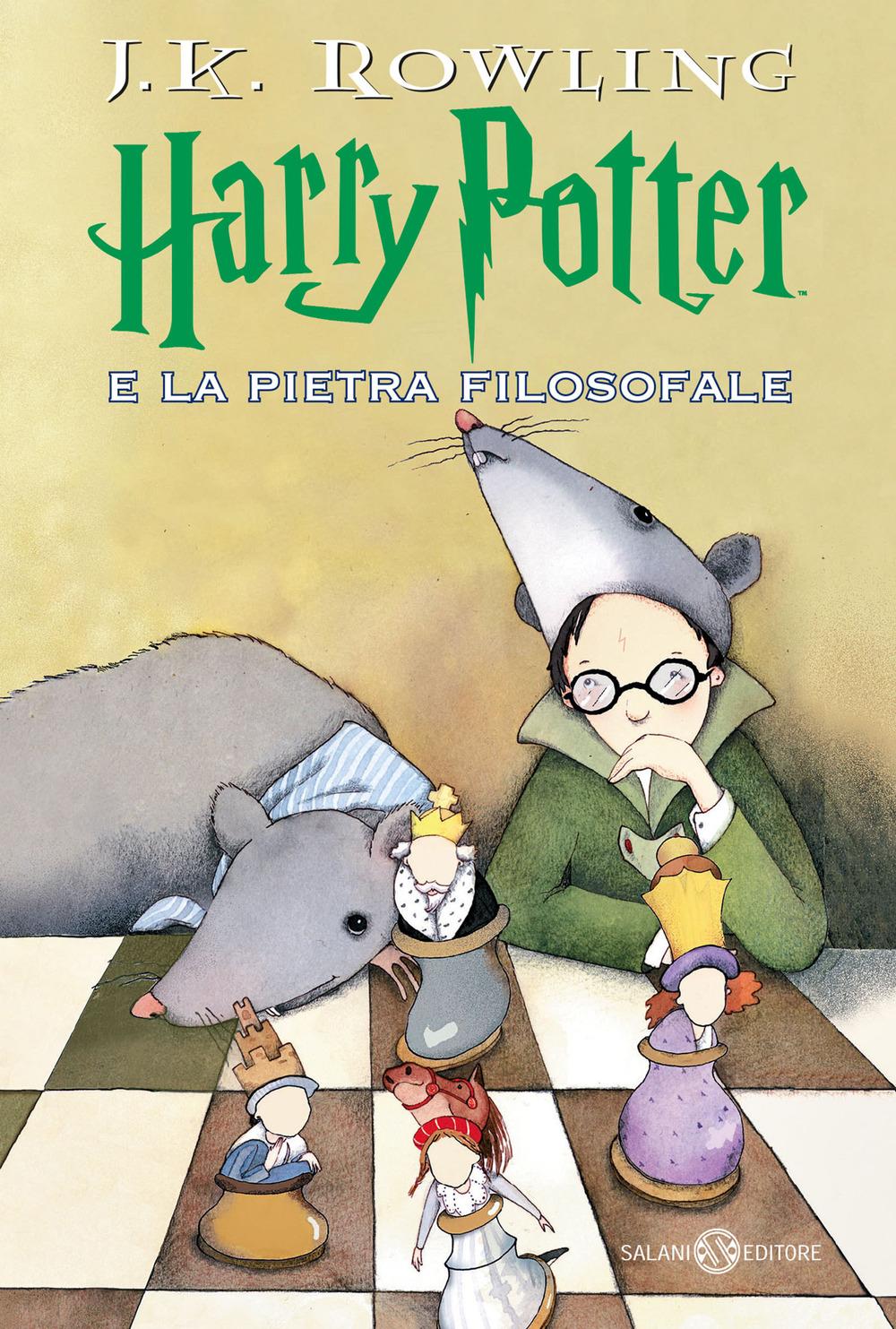 Vorderes Coverbild Harry Potter e la pietra filosofale