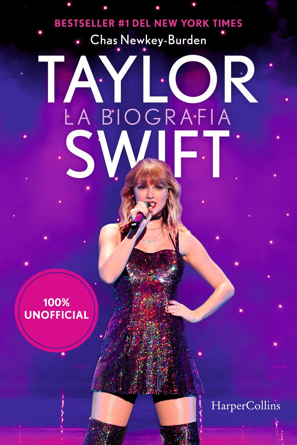 Vorderes Coverbild Taylor Swift. La biografia 100% unofficial