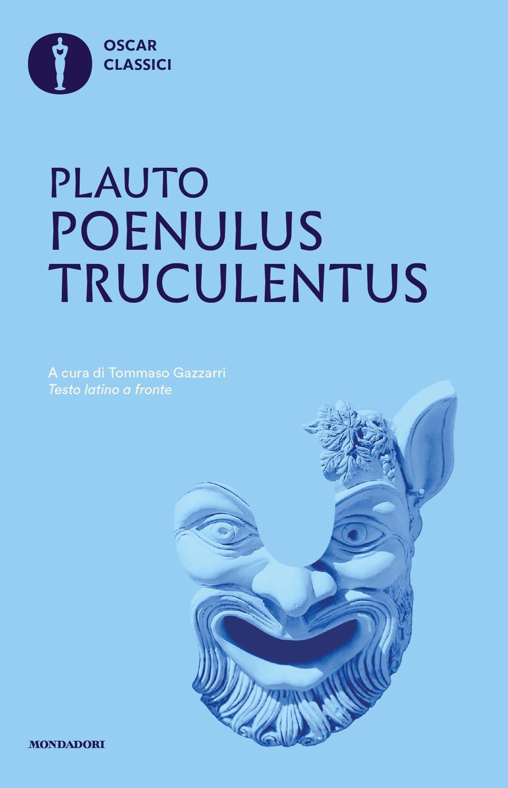 Vorderes Coverbild Poenulus-Truculentus. Testo latino a fronte