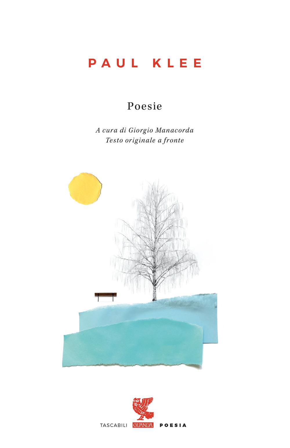 Vorderes Coverbild Poesie. Testo tedesco a fronte