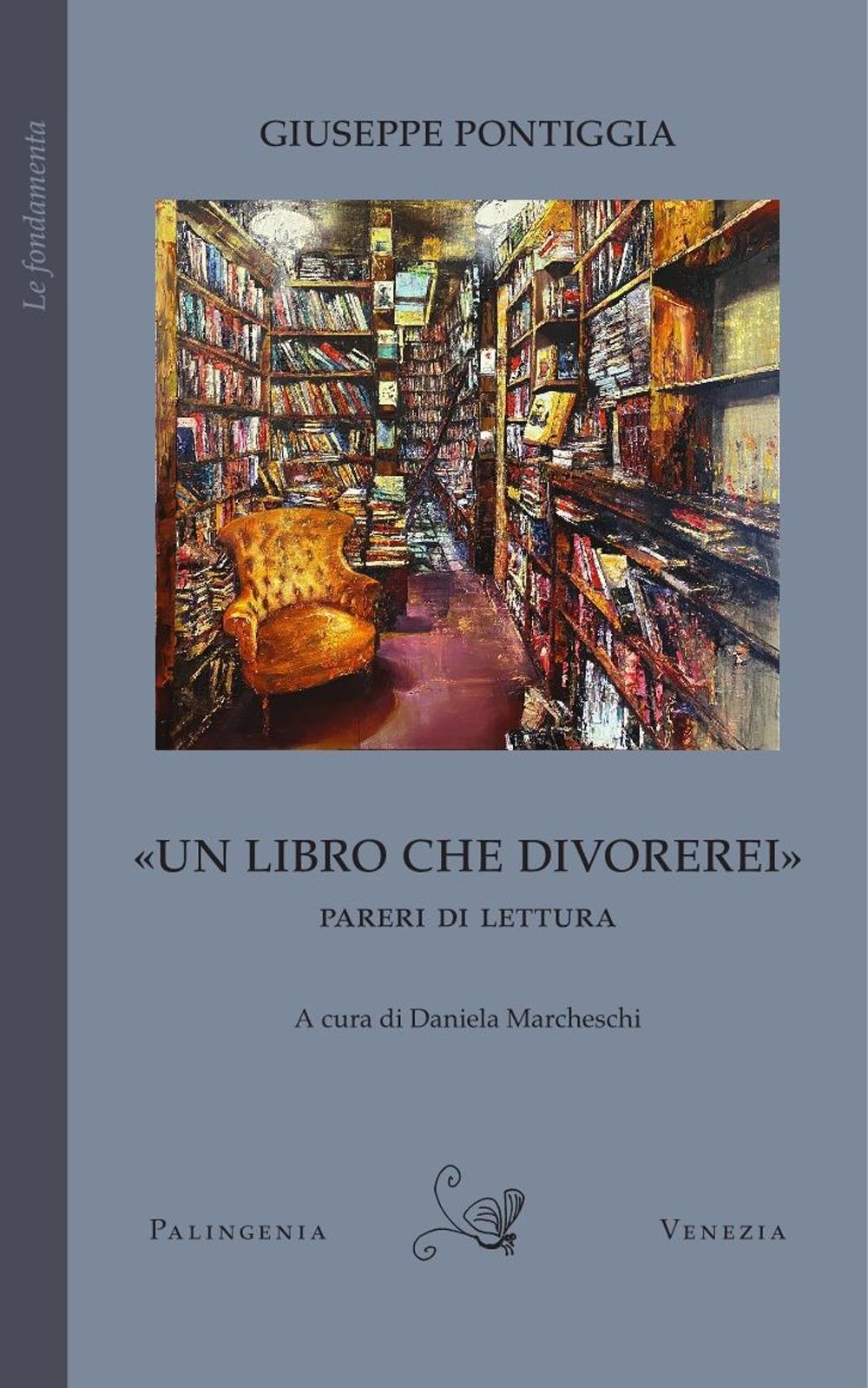 Vorderes Coverbild 'Un libro che divorerei'. Pareri di lettura