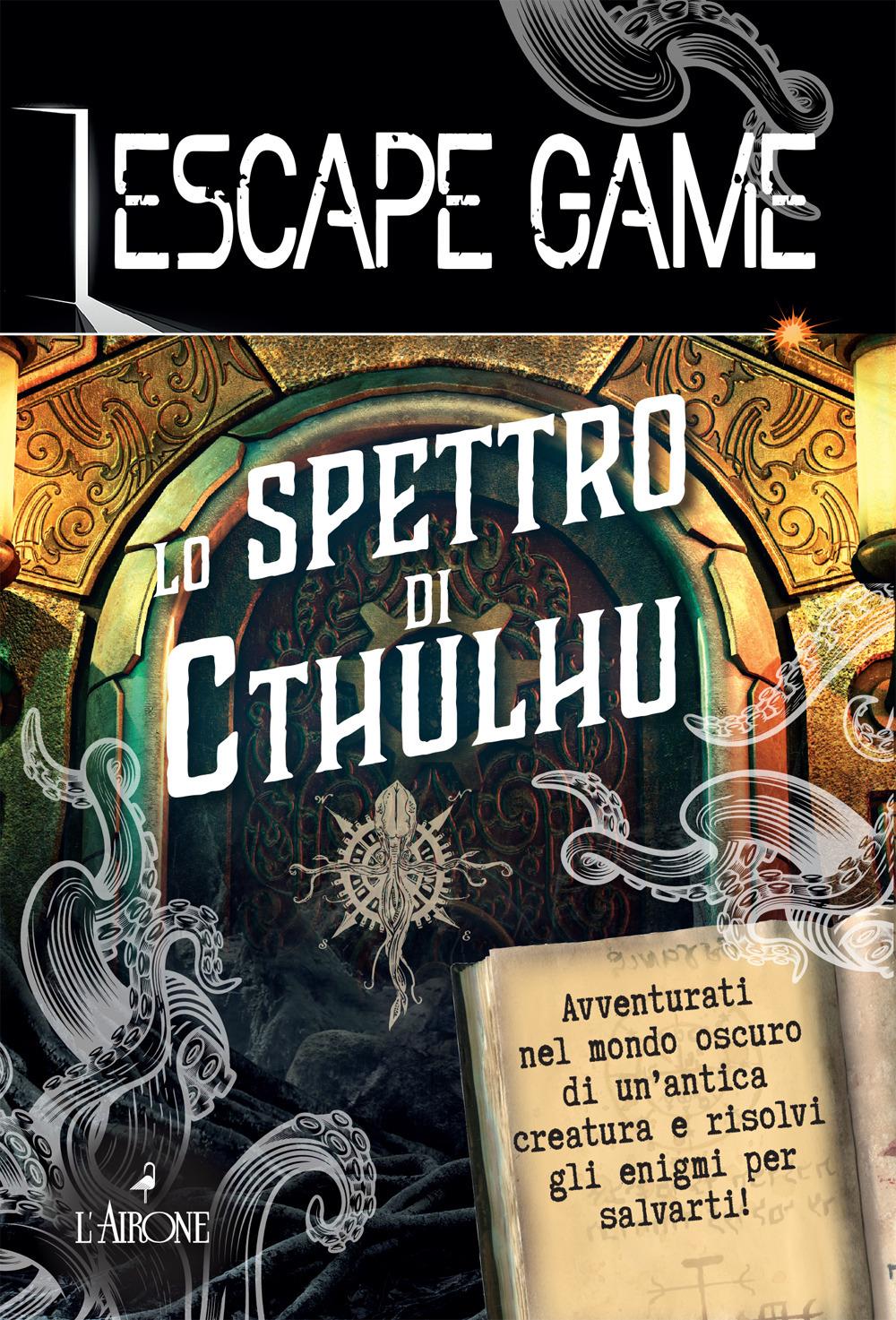 Vorderes Coverbild Lo spettro di Cthulu. Escape game