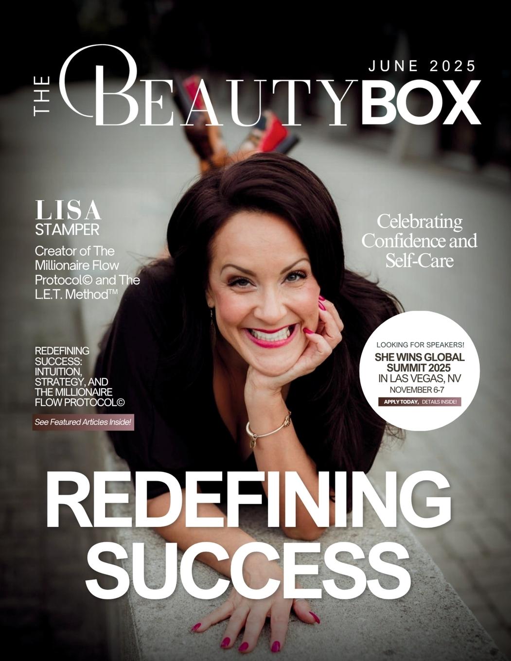 Vorderes Coverbild The Beauty Box Magazine