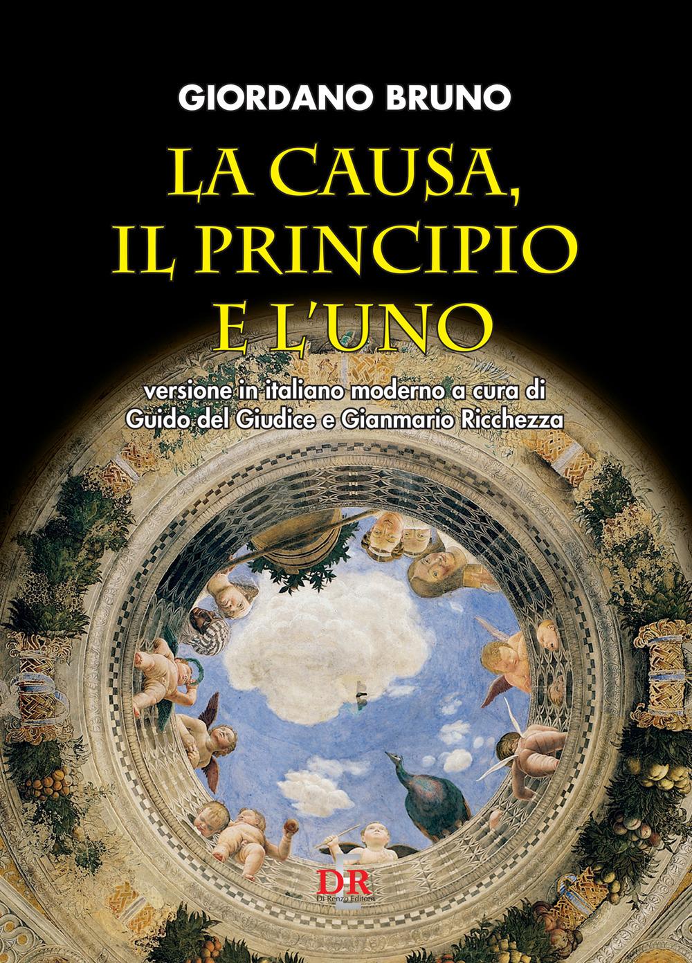 Vorderes Coverbild La causa, il principio e l'uno