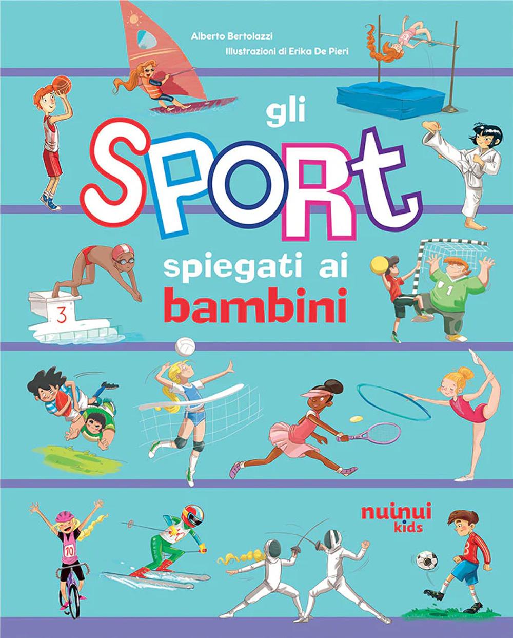 Vorderes Coverbild Gli sport spiegati ai bambini