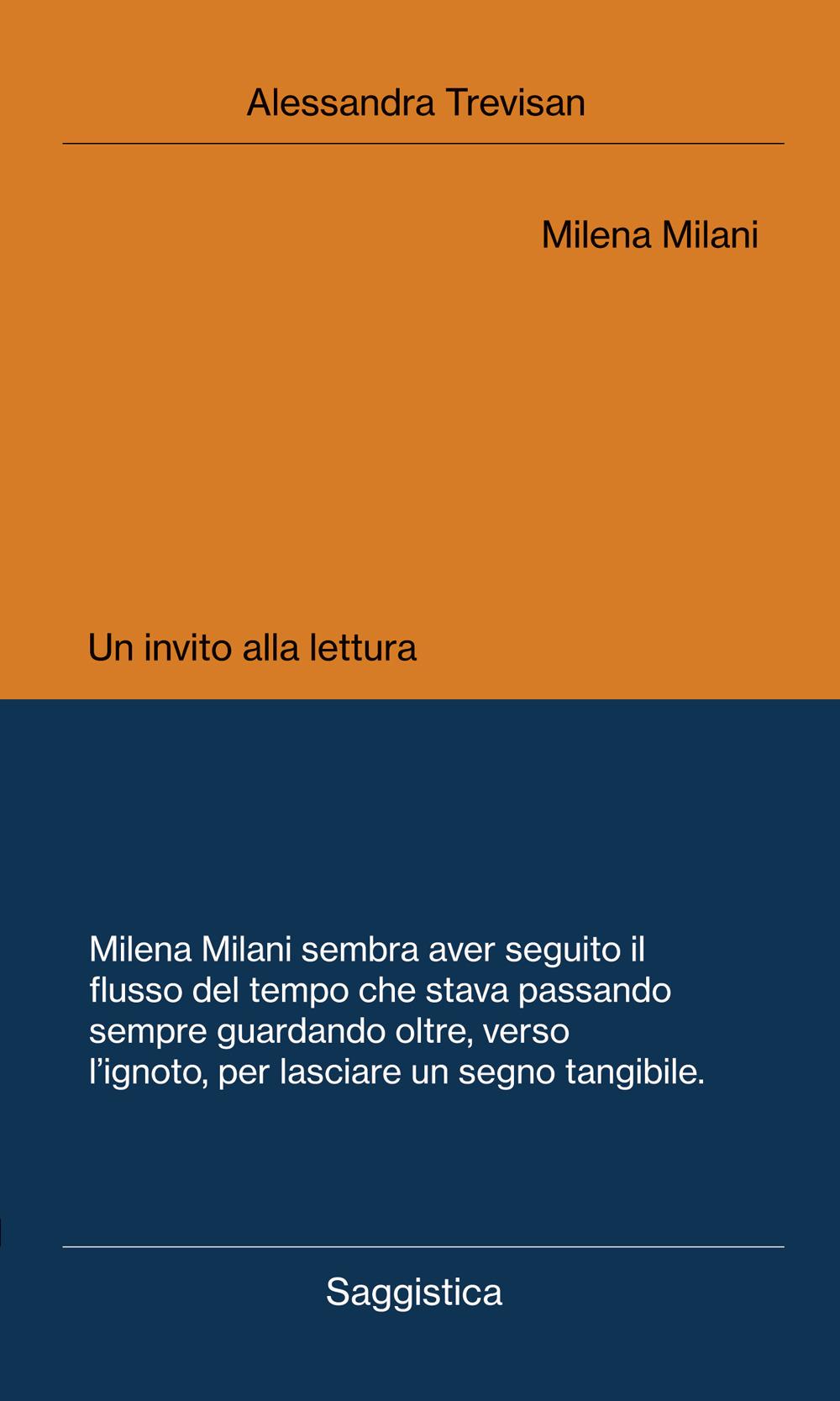 Vorderes Coverbild Milena Milani. Un invito alla lettura