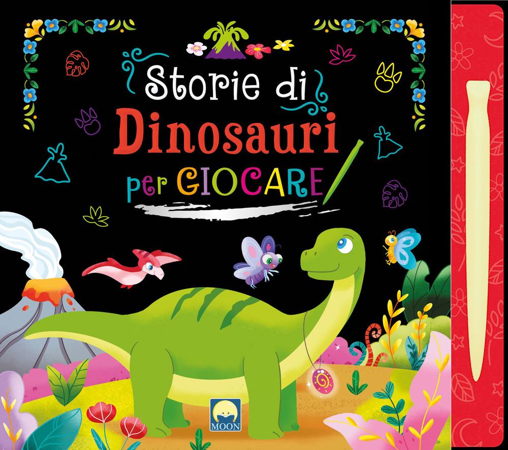 Vorderes Coverbild Storie di dinosauri per giocare scratch