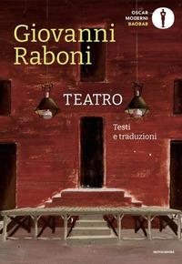 Vorderes Coverbild Teatro. Testi e traduzioni